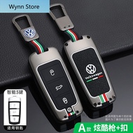 Zinc Alloy Remote Car Key Case key cover For Volkswagen VW Passat CC B6 B7 B7L CC R36 Maogotan B5 Pa