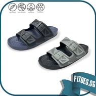 *Sales Items* Neckermann Men 7227 lightweight slippers Sandals black Grey