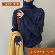[Express Delivery-Bangkok] FA2SHOP Model CS147 Turtle Sweater Winter Knitted