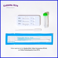 ❈ ﹊ Clissora Pets FPV FCOV GIA Feline Antigen Rapid Test Kit
