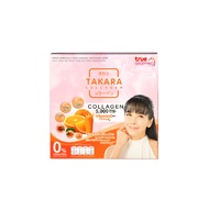 TAKARA COLLAGEN ทาคาระคอลลาเจน ผสมวิตามินซี กลิ่นส้ม จำนวน 1 กล่อง (บรรจุ 20 ซอง / กล่อง) By TrueShopping