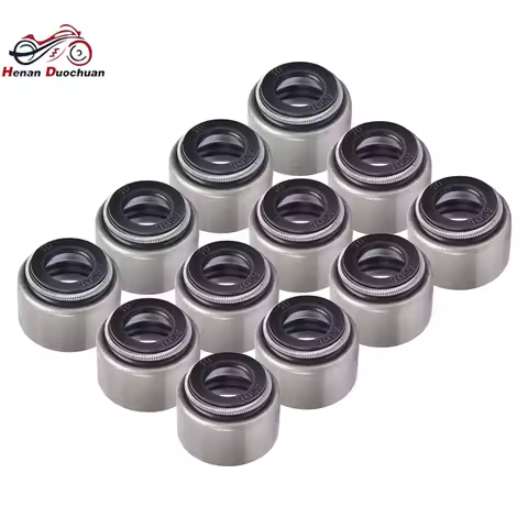 2pcs 6mm Motorbike Engine Valve Stem Oil Seal For Yamaha XT225 Serow TT225 TTR225 TW225E TW225 TW XT