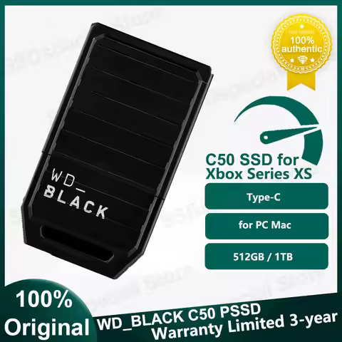 Western Digital WD Original C50 1TB 512GB WD BLACK Solid State Drive Expansion Card Memory for PC Xb