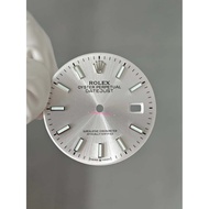 Brand New C Factory 36MM Log126234- 0013 Silver Plate Pot Cover Dial Character