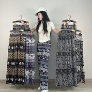 Thailand Batik Elephant Long Pant Plus Size Unisex Women Men/Thailand Batik Gajah Seluar Panjang Kai