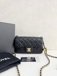 Chanel 黑金金球mini 20cm