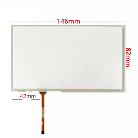 145*81mm For Pioneer AVH-X1500DVD/X2550BT/X1600DVD/X2650BT 6 inch Touch Screen Digitizer Car DVD Nav
