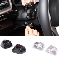 Auto Steering Wheel Turn Signal Wiper Rod Base Cover Frame Trim Sticker For BMW X1 U11 ix1 U10 2023 