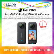 Insta360 X3 Pocket 360 Action Camera (2.29" Massive Touchscreen, 4K Single-Lens Mode, 1/2" 48MP Sensor) Original Insta360 Malaysia