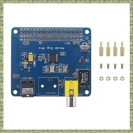 (WPSJ) HiFi DiGi+ Digital Sound Card I2S SPDIF Optical Coaxial Fiber DAC for 3B + 4B Audio Board Dual Clock
