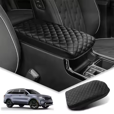 Car Armrest Box Cover for Sorento MQ4 2021 2022 2023 2024 Central Control Container Pad Auto Sorento
