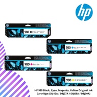 [PREORDER-CHAT SELLER] HP 980 Black, Cyan, Magenta, Yellow  Original Ink Cartridge (D8J10A / D8J07A 