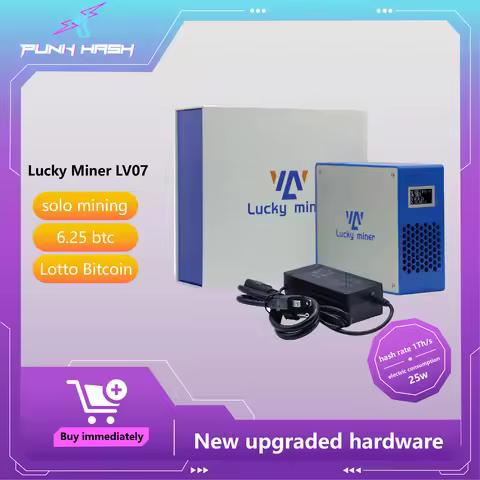 BTC Miner Lucky Miner Lv07 Nerdminer Mining Crypto Miners Bitcoin Miner Crypto Machine Bitax Btc Luc