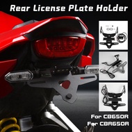 Motorcycle License Plate Holder Tail Light Bracket Tidy Fender Eliminator for 2019-2025 2020 2021 20