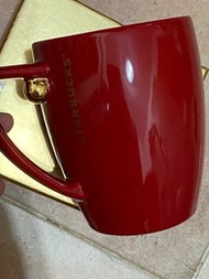 Starbucks 紅色金色馬克杯