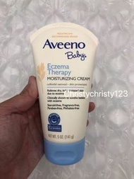 (現貨) ~Aveeno 嬰兒燕麥保濕舒緩濕疹霜 141g (Aveeno Baby Eczema Therapy Moisturizing Cream) ~到期日: 2022年 10月