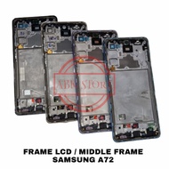 Lcd Frame - Middle Bone Bezel - LCD Stand Samsung Galaxy A72 A726B