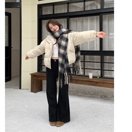 | Arrebol _ Warm Hooded Cotton Coat Winter Coat Woman Long Coat Woman