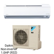 (Ready Stock) DAIKIN R32 1.0HP Standard Non Inverter Air Conditioner - FTV-P Model FTV28P / RV28F-3WM-G1F (wifi)