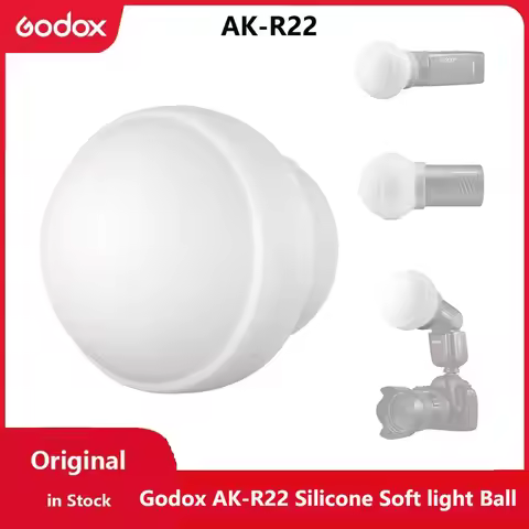 Godox AK-R22 Silicone Soft Light Ball V1 V100 V1pro AD100pro Flash Special Soft Light Box Camera Fla