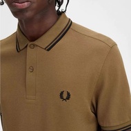 Fred Perrys Original Men Polo Shirt British Casual Embroidery Men Short Sleeve Baju Polo FP Lelaki