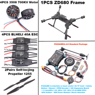 NEW ZD680 PIXHAWK2.4.8 M8N Full Carbon Fiber Hexa-Rotor Foldable Arm Hexacopter Frame Kit forCopter