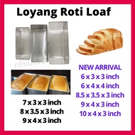 Loyang Roti Loaf Bread Pan Loyang Roti Tawar Petak Loyang Roti 7x3x3 8x3.5x3 9x4x3 inci Loyang Bread