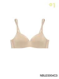 ( 1 แถม 1) [Online Exclusive] Sabina เสื้อชั้นใน Invisible Wire (ไม่มีโครง) Seamless Fit รุ่น Pretty