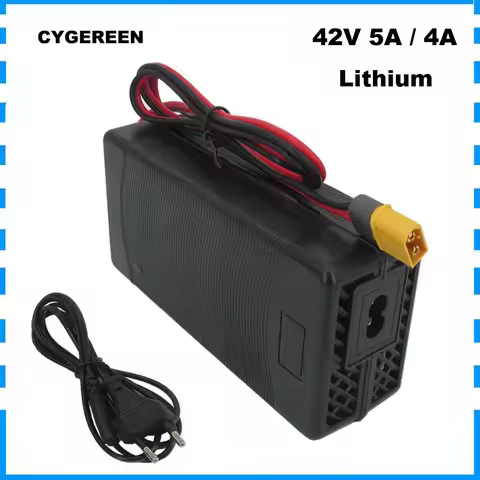 36V 37V Li ion Fast Charger 42V 5A 4A XT60 10S 36 V 20AH 30AH Lithium Smart 18650 Battery Chargers W