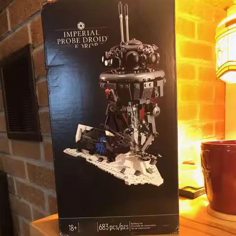 Stock Imperial Probeing Droided 75306 Model Bricks Creative Idea Detection Robot Building Blocks Toy