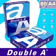 Double A - 80克 A4 白影印紙 "DOUBLE A" - 500張x2包(1,000張) a4紙