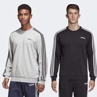 現貨 iShoes正品 Adidas 男款 經典 素面 大學T 基本款 三線 長袖 上衣 DQ3083 DU0486