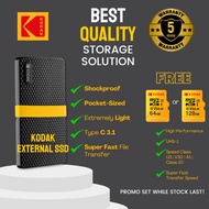 Kodak Portable SSD X200 High Performance External SSD