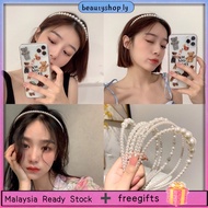 Ready Stock Korea Pearl Headbands Head Hoop Women Fashion Hair Accessories Girl Headwear