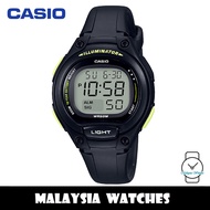 (100% Original) Casio LW-203-1B Sport Digital 10 Years Battery Life Black Resin Watch LW203 LW203-1B