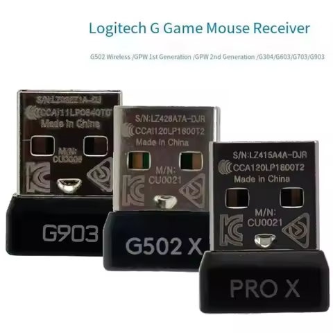 USB Mouse Receiver Wireless Dongle Adapter for Logitech CPW G Pro GPXS G Pro X G903 G502 G502X G603