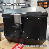 GIVI MTB45B High Quality Black Aluminum Barrel (45 Liters) - Givi Rear Barrel with Genuine Monokey B