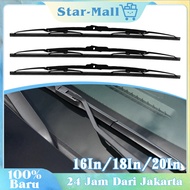 16/18 20 Inch Iron Wiper Blade Front Wiper Blade Rubber/ Universal Wiper Blade/