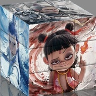 Nezha the Demon Child High-Value Creative Stress Relief 3x3 Magic Cube Hai Student Ao Bing Puzzle To