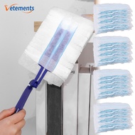 Household Adjustable Duster Refills Electrostatic Brush Disposable Replacement Refills for Blinds Ceiling Fans Furniture Surface Dusting