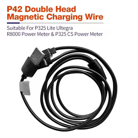 Original P42 Dual-Head Magnetic Charging Cable Compatible Ultegra R8000 Magene P325 Lite Dual-Side C