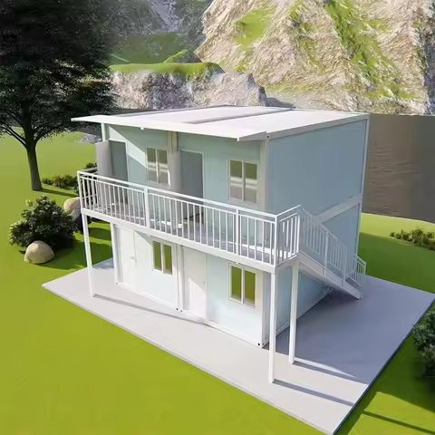 New Style Light Steel Anti Earthquake Prefab Modular Container House Quick Assemble Prefabricated Mo