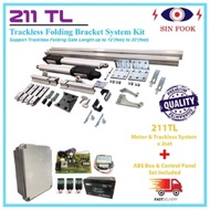 AST 211TL TRACKLESS FOLDING AUTO GATE SYSTEM SET🇲🇾⚡️