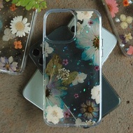 現貨特惠 / iPhone13 pro max押花手機殼 壓花 手作 環保樹脂