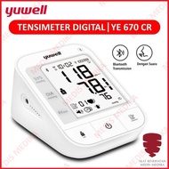 Tensimeter Digital 670 Cr Suara Alat Ukur Tensi Tekanan Darah Yuwell