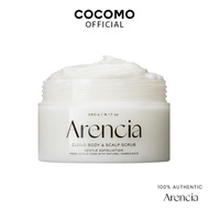 (ARENCIA) Cloud Body & Scalp Scrub  white tea & neroli 260g - COCOMO