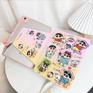 case iPad Gen10 Air6 MINI7 Air7 Gen11 ที่ใส่ปากกา เครยอนชินจัง เคสiPadหมุน 360° Pro11 2024 Gen9 10.2