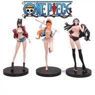 Action FIGURE ONE PIECE NAMI BOA NICO ROBIN FASHION SEXY GIRL STATUE TOPPER TOY DISPLAY MINIATURE DE