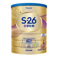 Wyeth 惠氏 S-26 金學兒樂S-HMO幼童成長配方(再升級版) 4號 3-7歲  1.6kg  1罐