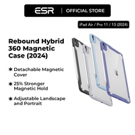 ESR iPad Air Pro 11/13" (2024) Rebound Hybrid 360 Magnetic Case Cover